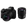 Lumix DC-S5 IIX Mirrorless Digital Camera with 20-60mm Lens (Black) and Lumix S 85mm f/1.8 Lens Thumbnail 0