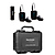 Blink 500 ProX B6 Two-Person Digital Wireless Lavalier Microphone System with USB-C Connector (2.4 GHz) with SR-C8 Watertight Dustproof Carry-On Case
