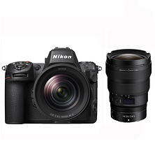 Z 8 Mirrorless Digital Camera with 24-120mm f/4 Lens and NIKKOR Z 14-24mm f/2.8 S Lens Image 0