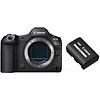 EOS R5 Mark II Mirrorless Digital Camera Body with Canon LP-E6P Rechargeable Lithium-ion Battery Thumbnail 0