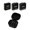 Wireless GO 2-Person Compact Digital Wireless Microphone System/Recorder - Gen 3 (2.4 GHz, Black) with Charge Case+ Thumbnail 0