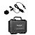 K9-Lavalier Miniature Omnidirectional Lavalier Microphone with Locking 3.5mm TRS Connector and SR-C8 Watertight Dustproof Carry-On Case