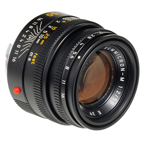 50mm f/2.0 Summicron M Manual Focus Lens (Black) Image 1