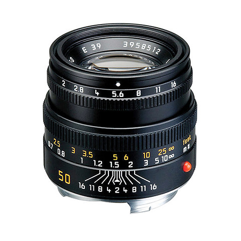 50mm f/2.0 Summicron M Manual Focus Lens (Black) Image 2
