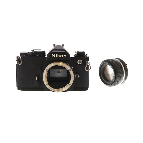 FM Camera Black w/ 50mm f/1.4 Lens - Pre-Owned Image 0