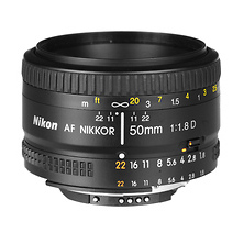 AF Nikkor 50mm f/1.8D Autofocus Lens Image 0