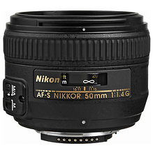 AF-S Nikkor 50mm f/1.4G Autofocus Lens Image 0