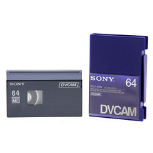 PDV-64N 64 Minute DVCAM Tape Image 0