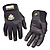 Pro Leather Gloves, Medium Black