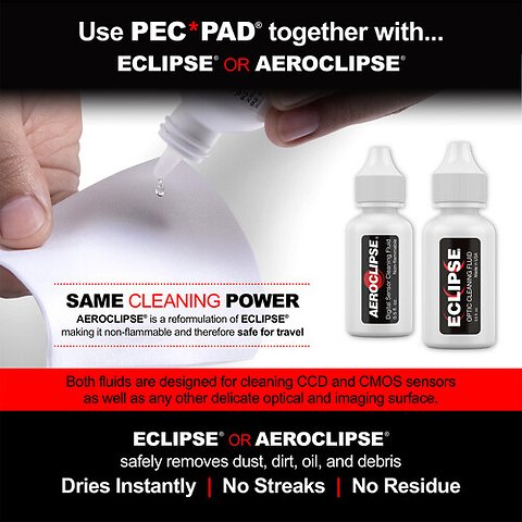 4x4in PEC-PAD Photowipes (100 Sheets) Image 2