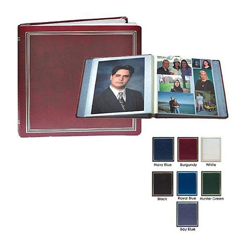 X-Pando Post Bound, Magnetic Page Photo Album (Assorted Colors) Image 0