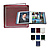 X-Pando Post Bound, Magnetic Page Photo Album (Assorted Colors)
