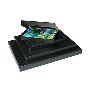 18x24 Clamshell Metal Edge Box - Black