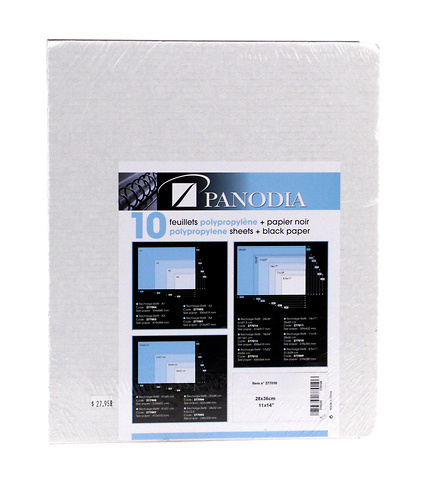 Panodia Polypropylene 11x14in Refill Pages Image 0