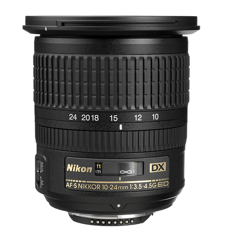AF-S 10-24mm f/3.5-4.5G ED DX Zoom-Nikkor Lens (Open Box) Image 0
