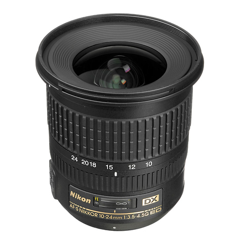 AF-S 10-24mm f/3.5-4.5G ED DX Zoom-Nikkor Lens (Open Box) Image 1