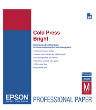 Cold Press Bright Textured Matte Paper, 13 x 19in. (25 Sheets) Image 0