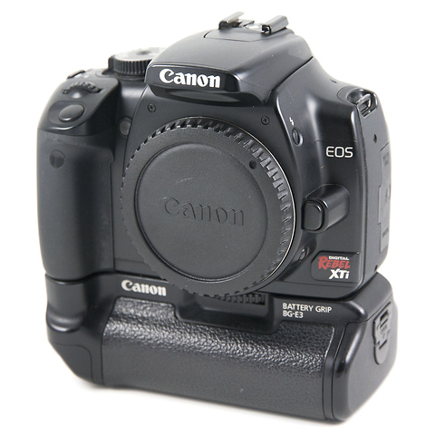 EOS Rebel XTi 10.1 MP Camera Body w/BG-E3 Battery Grip - Pre-Owned Image 0