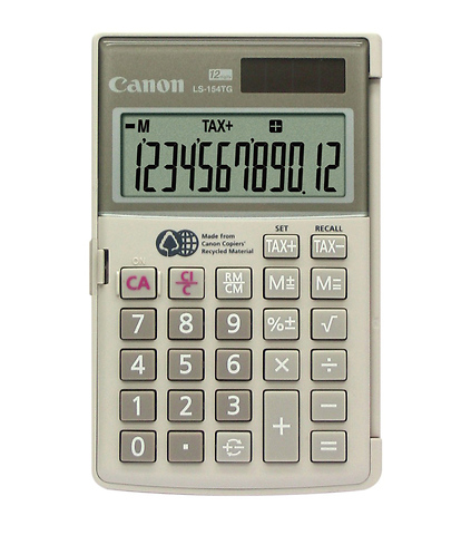Handheld Calculator 12-Digit LCD Image 0