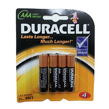 AAA 1.5V Alkaline Coppertop Batteries (4 Pack) Image 0