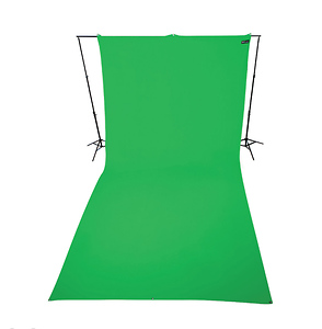 9 x 20 ft Wrinkle-Resistant Cotton Backdrop (Chroma Key Green)