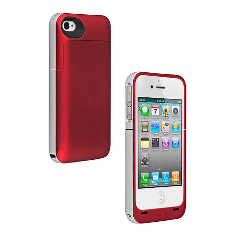 Juice Pack Air Case for iPhone 4 - Red Image 0