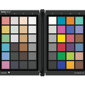 SpyderCheckr Color Calibration Tool for Digital Cameras