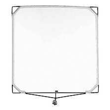Solid Frame Scrim - 48x48 In. - Black Double Image 0