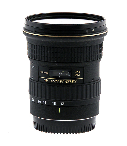 AF 12-24mm f4 AT-X Pro DX Lens - Canon - Pre-Owned Image 0