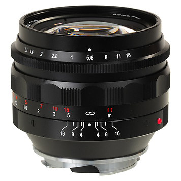 Nokton 50mm f/1.1 Lens (Black)