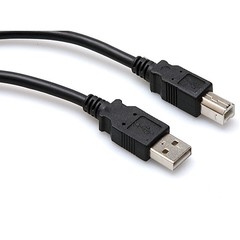 High Speed USB Cable, Type A to Type B, 0.5 ft Image 0