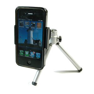 Smartphone Clip with Mini Tripod