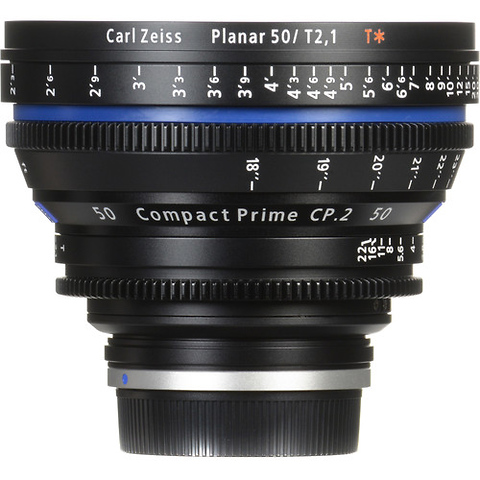 Compact Prime CP.2 50mm T2.1 Cine Lens for Canon EF Mount - Pre-Owned Image 1