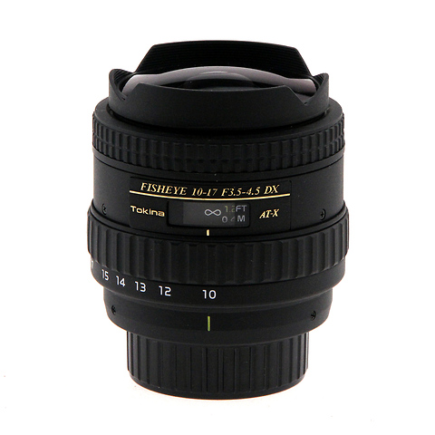 AF DX 10-17mm f/3.5-4.5 Fisheye Zoom - Nikon Mount - Open Box Image 0