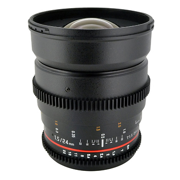 24mm T/1.5 Cine Lens for Nikon (Open Box)