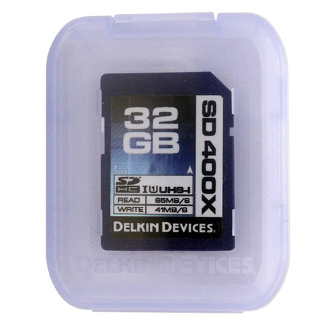 32GB 400X UHS-I SDHC Memory Card Image 2
