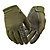 Stealth Touch Screen Friendly Design Glove (Green, Small)