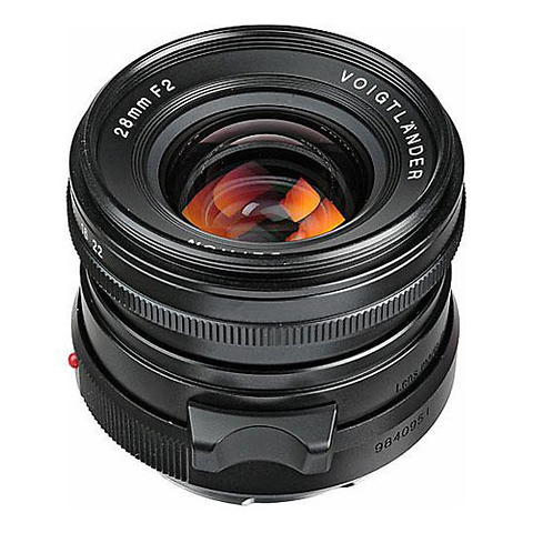 Ultron 28mm f/2.0 Manual Focus M Mount Lens Image 1