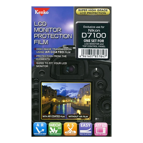 LCD Monitor Protection Film For Nikon D7100 Image 0