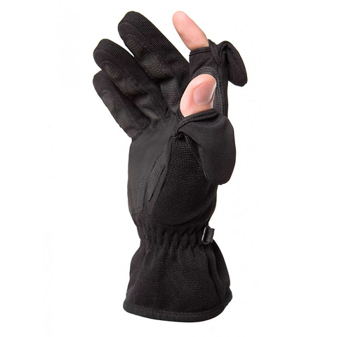 Men's Stretch Thinsulate Gloves (XX-Large, Black) Image 1