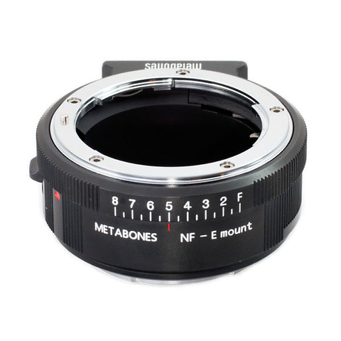 Nikon G Lens to Sony NEX Camera Lens Mount Adapter (Black) Image 2