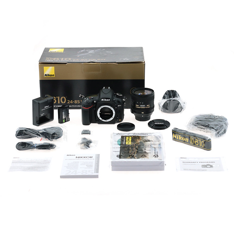 D610 Digital SLR Camera w/NIKKOR 24-85mm f/3.5-4.5G ED VR Lens - Open Box Image 0