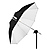 Shallow White Umbrella (Medium, 41 In.)