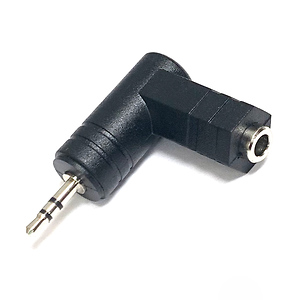 3.5mm Stereo Jack to 2.5mm Stereo Plug Metal