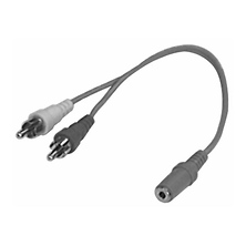 3.5mm Stereo Jack to Dual RCA Plugs Image 0