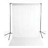 Economy Background Support Stand with White Backdrop Thumbnail 0