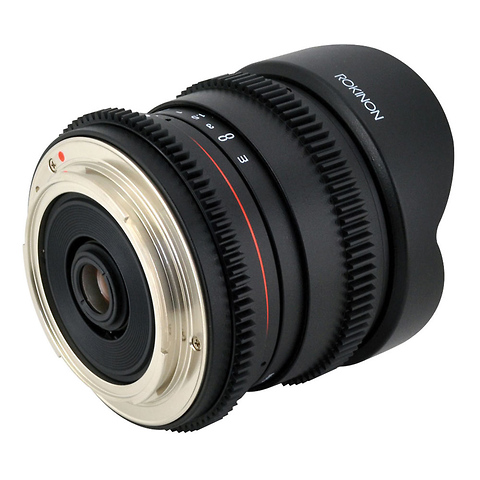 8mm T/3.8 Fisheye Cine Lens with Removable Hood for Sony A Image 1