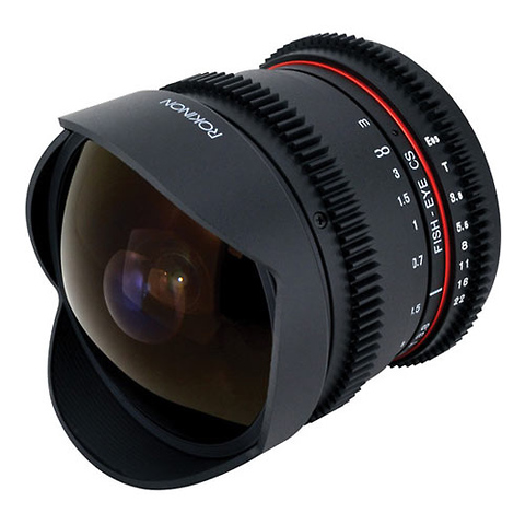 8mm T/3.8 Fisheye Cine Lens with Removable Hood for Sony A Image 2