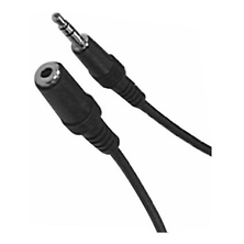 Mini Ext. Cable With 3.5mm Stereo Plug to 3.5mm Stereo Jack (10 ft. Long) Image 0