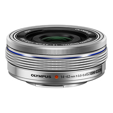 M.ZUIKO AF Digital ED 14-42mm F3.5-5.6 EZ Lens (Silver) Image 0